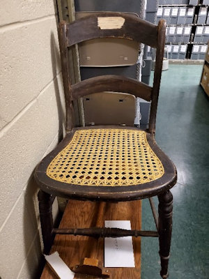 A chair is history
