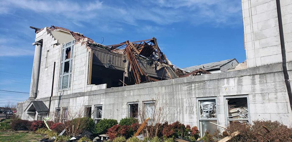 Tornadoes hit UM churches