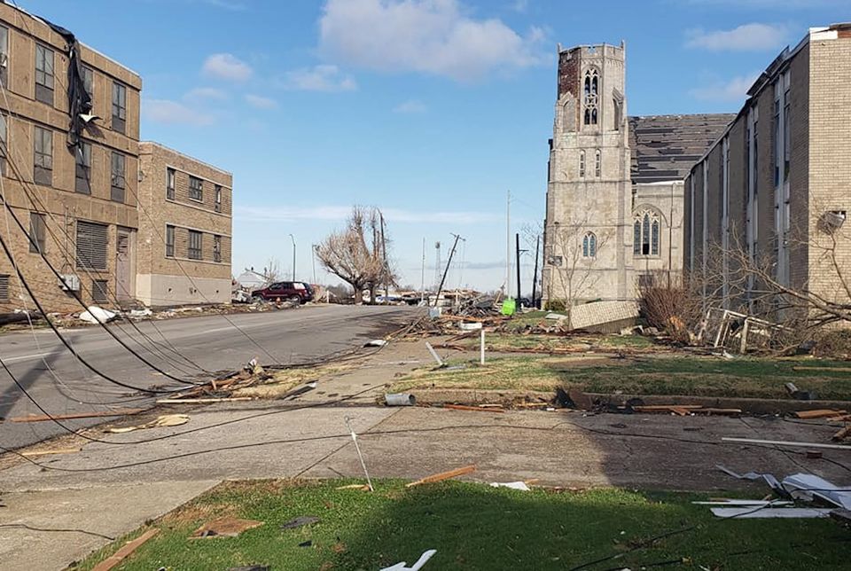 Tornadoes strike Kentucky