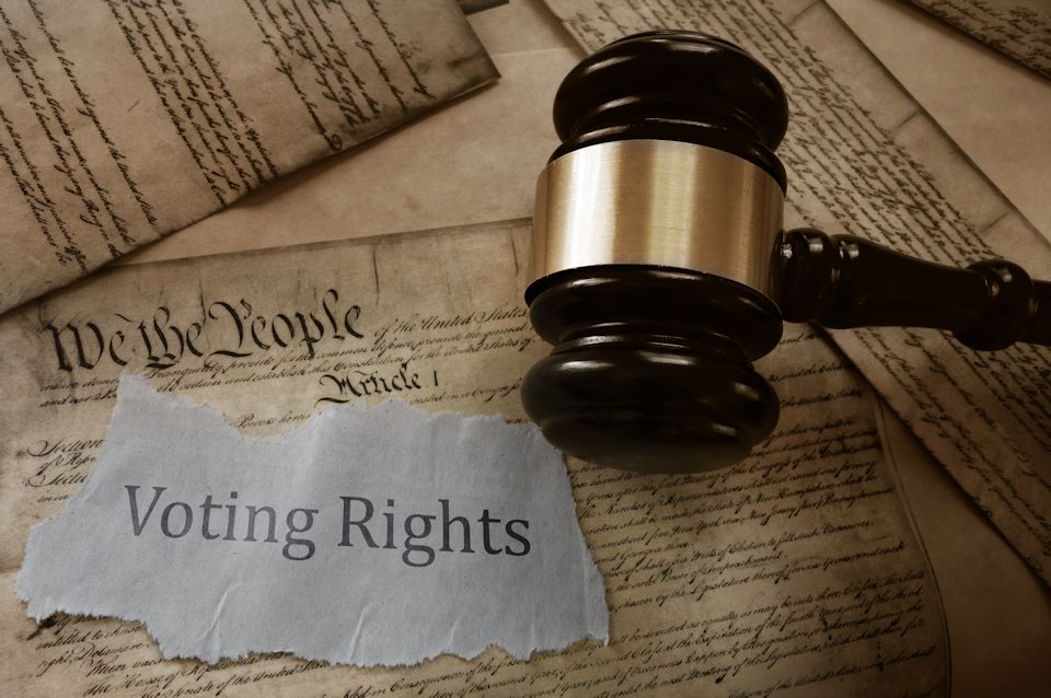 Voting rights guaranteed by Constitution