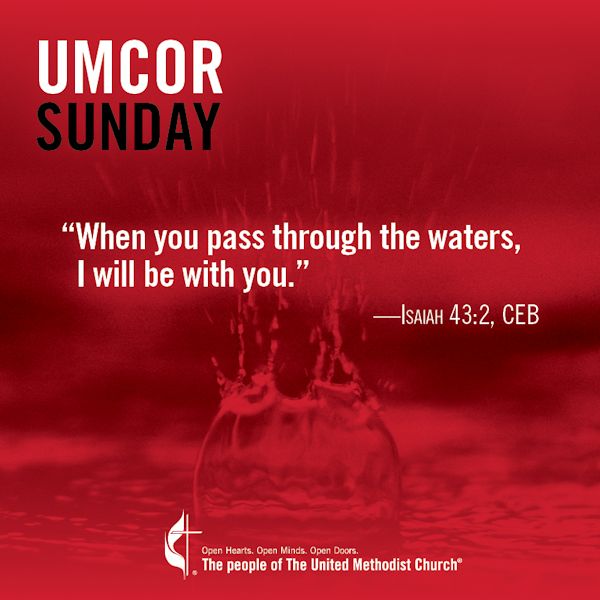 UMCOR ad for UMCOR Sunday