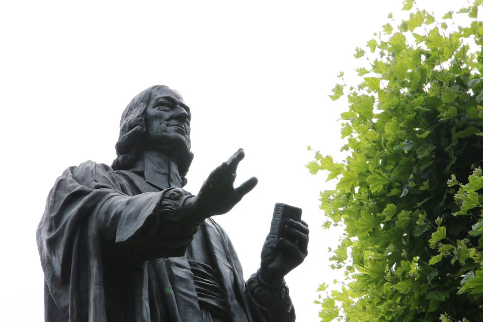 John Wesley's followers bless others