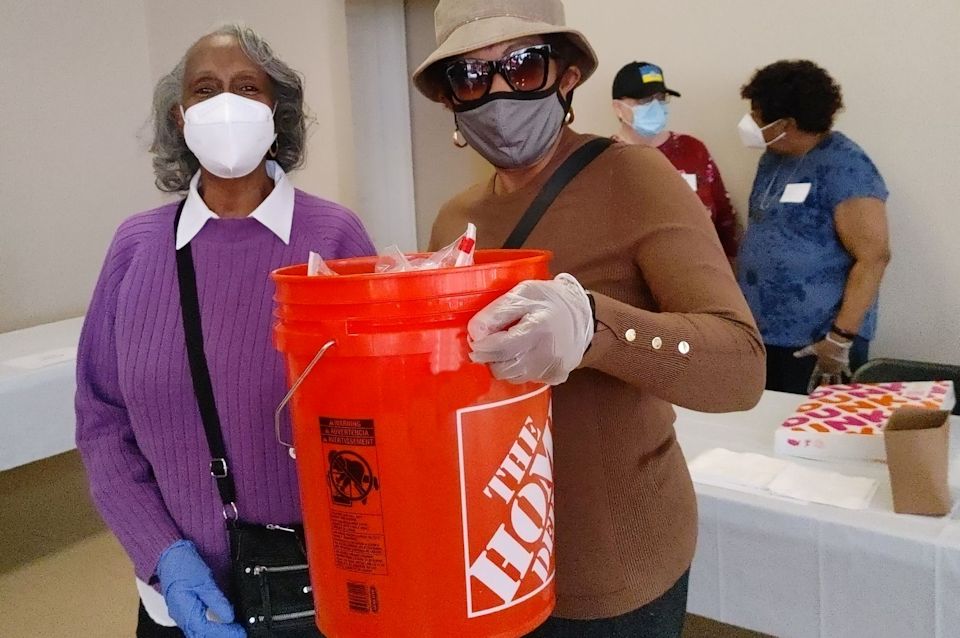Filling buckets for disaster response
