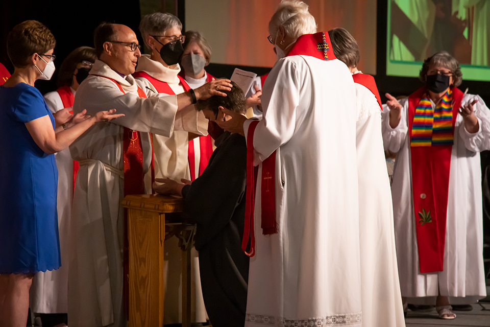 Ordination service for United Methodist elders and deacons.