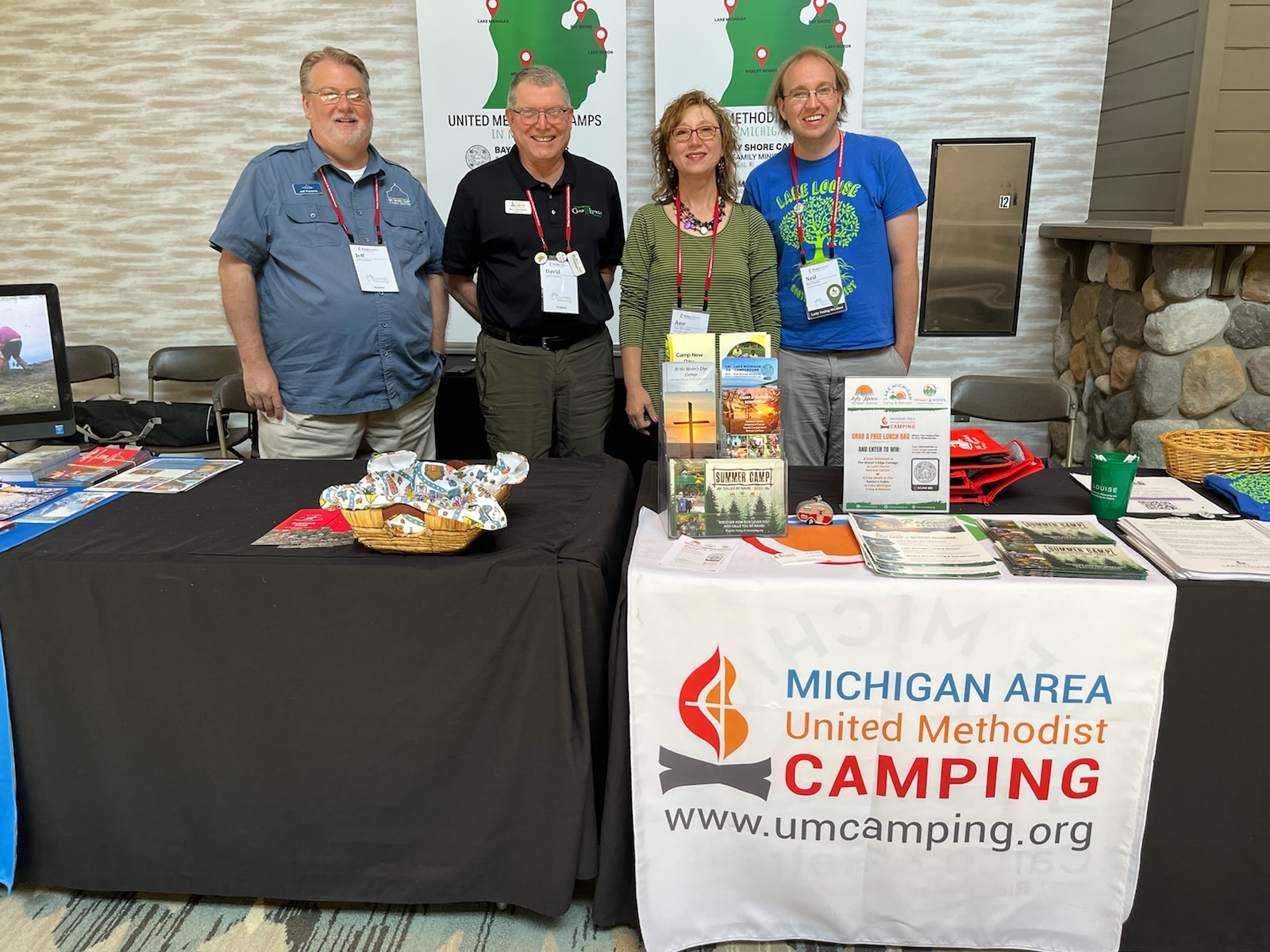 Members of the new camping association