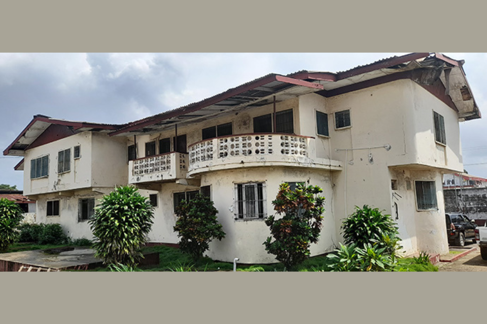 Episcopal residence in Monrovia, Liberia.