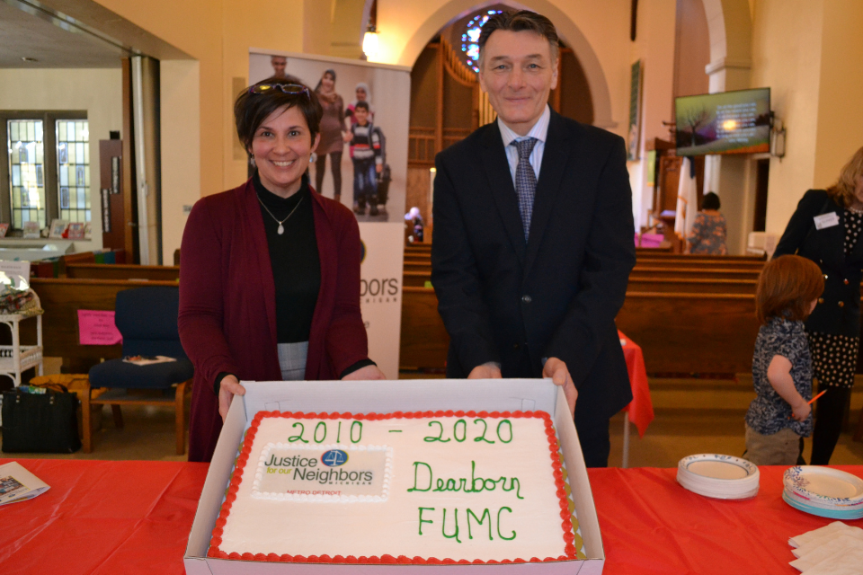 Two members of Dearborn: First UMC
