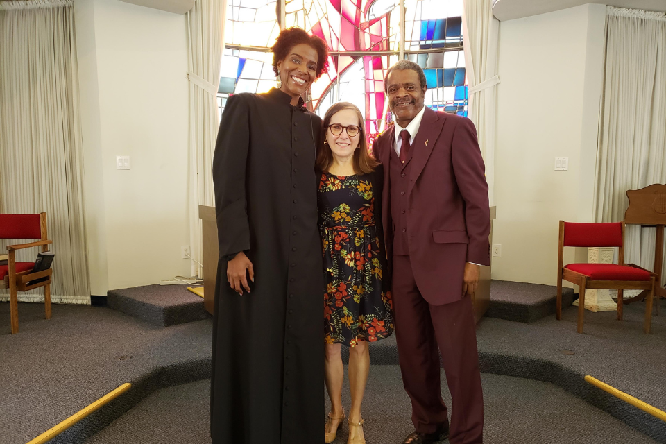 Pastor of Beverly Hills UMC and Tori Booker