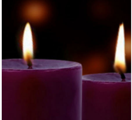 ADVENT candle square