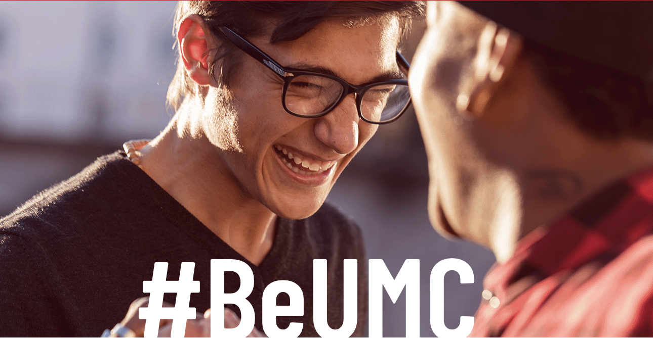 #BeUMC header D