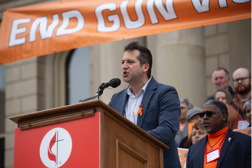 Paul Perez speaking at Advocacy Day