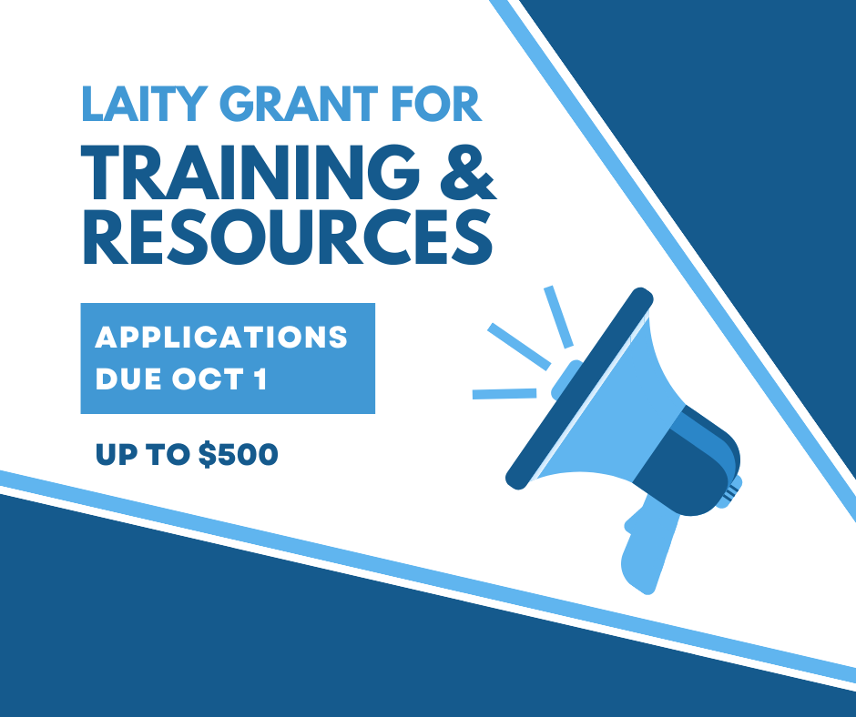 2023 Laity Grant for Training & Resources