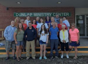 Middleville UMC took nineteen people on an intergenerational work experience. Team members ages 12- 89 worked on construction projects, Feed America food distribution, and GCCP center maintenance.