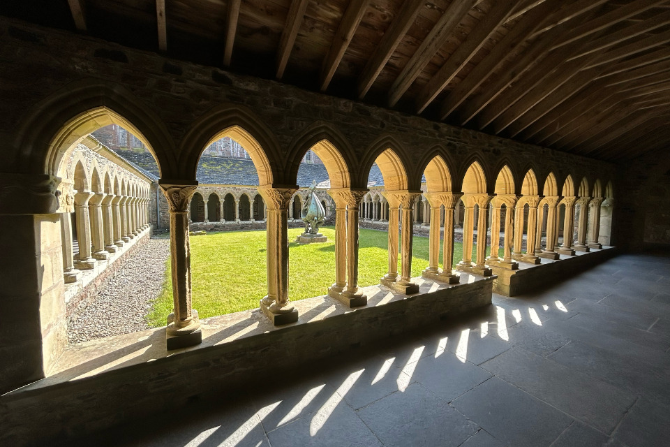 Cloisters of the abbey