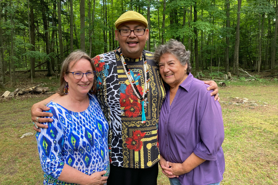 United Methodists at camp meeting