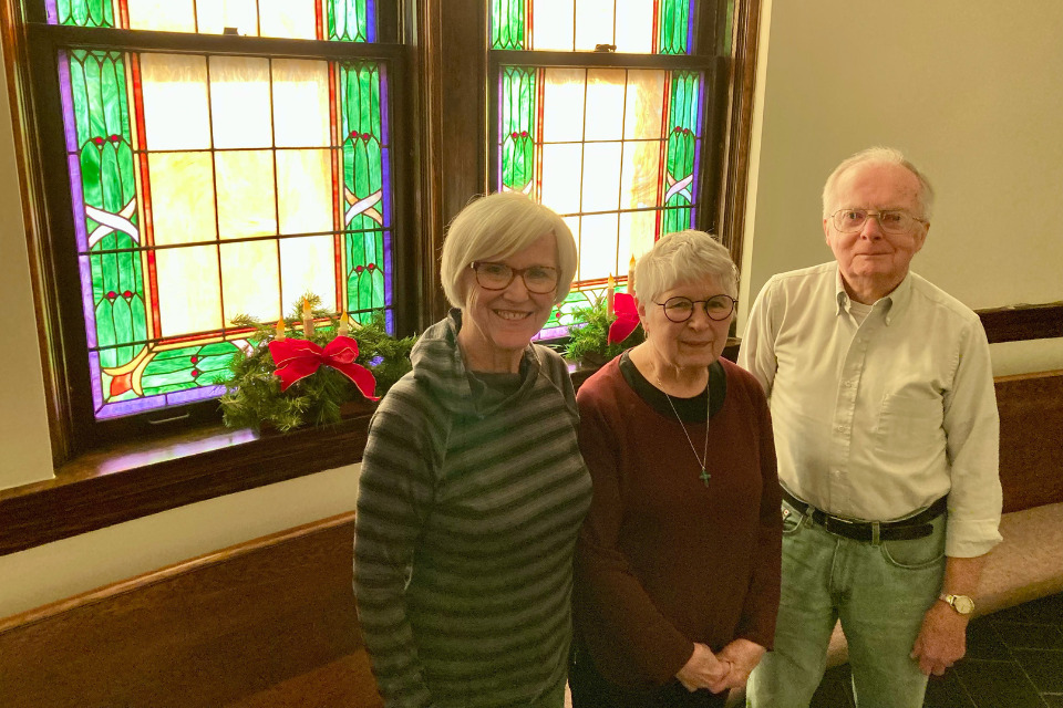 Three members of the Grand Traverse Region chapter of Dolly Parton's Imagination Library