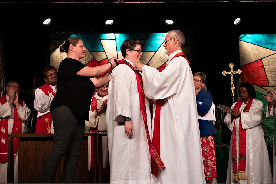 Jenaba Waggy getting ordained as elder