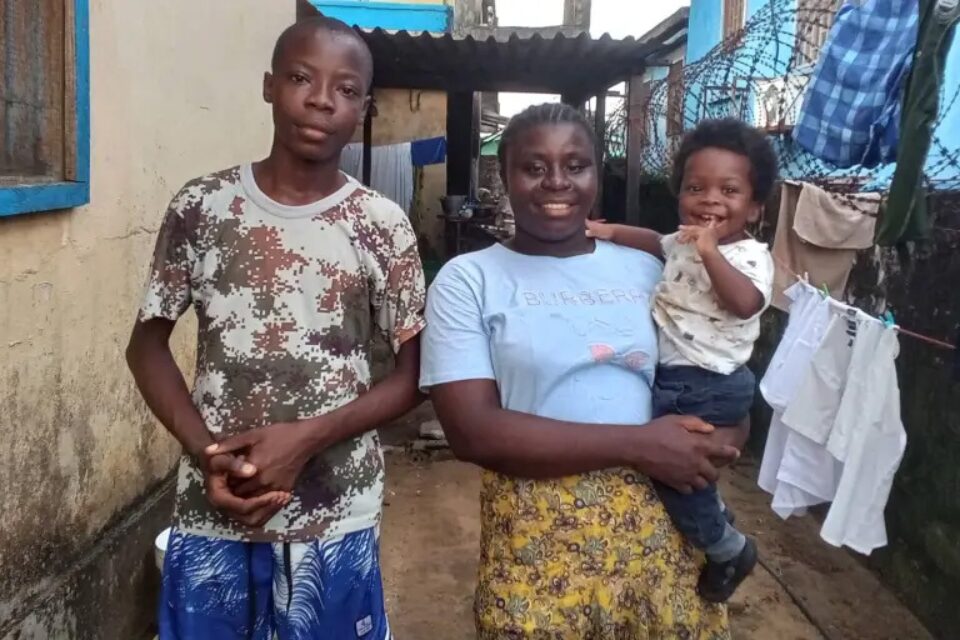 family in Liberia