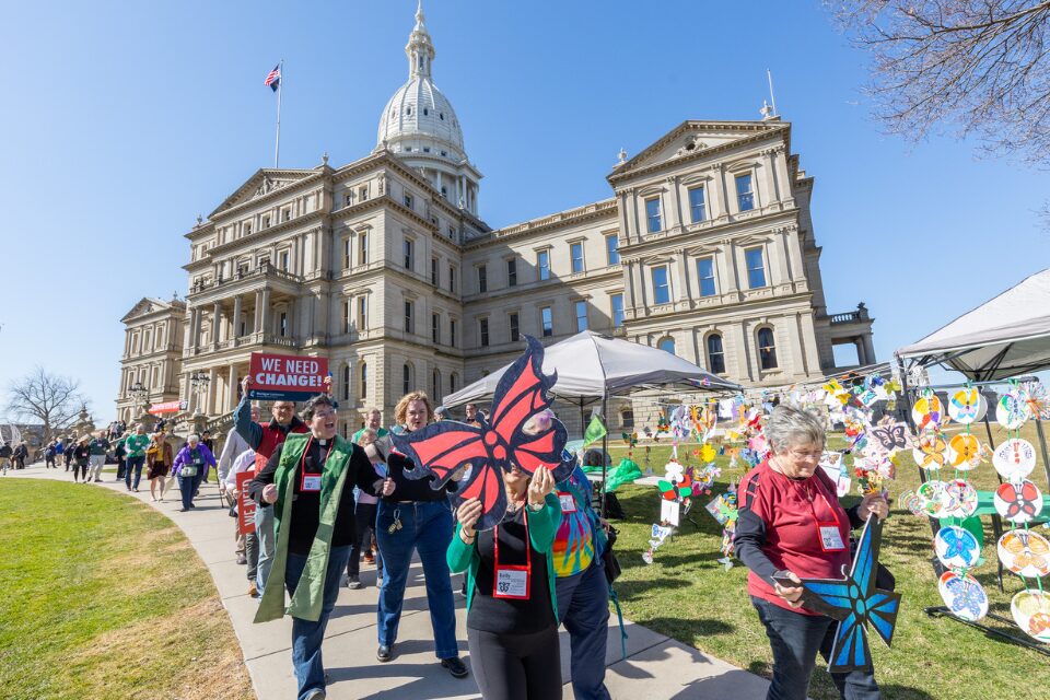 United Methodists at the Michigan State Capitol
