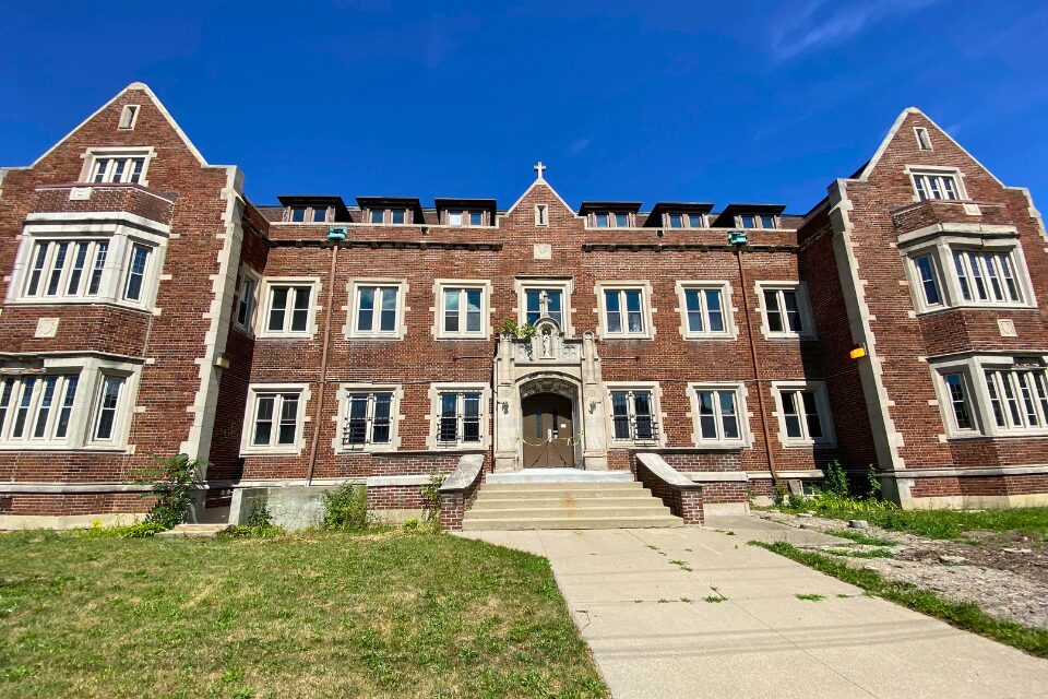 Old Roman Catholic convent on Detroit's north side