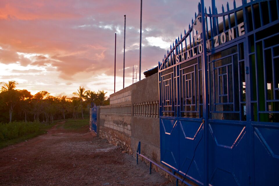 Shalom Gate at HAPI in Haiti