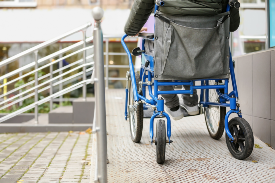 Wheelchair ramp