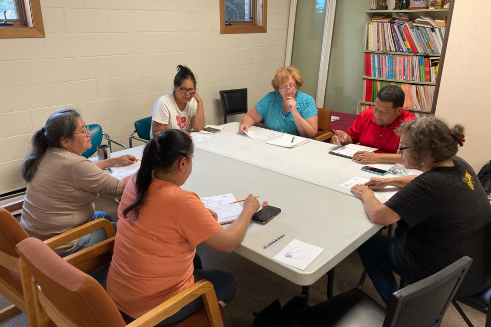 ESL teachers leading a class