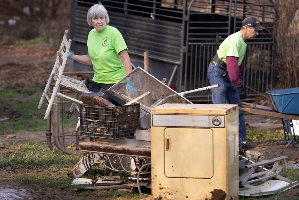 Cleaning up after a flood