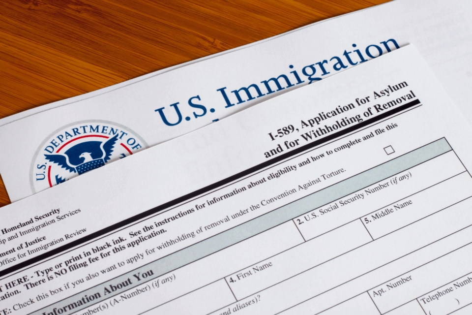 Immigration paperwork
