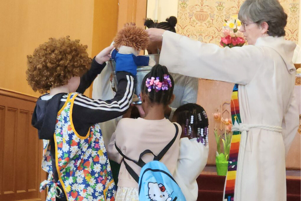 Blessing over an offering