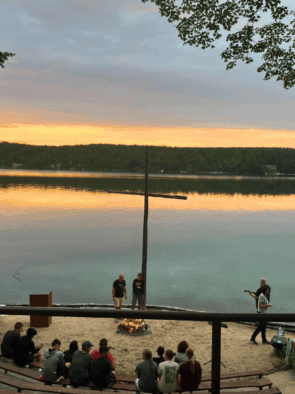 Summer evening at Lake Louise