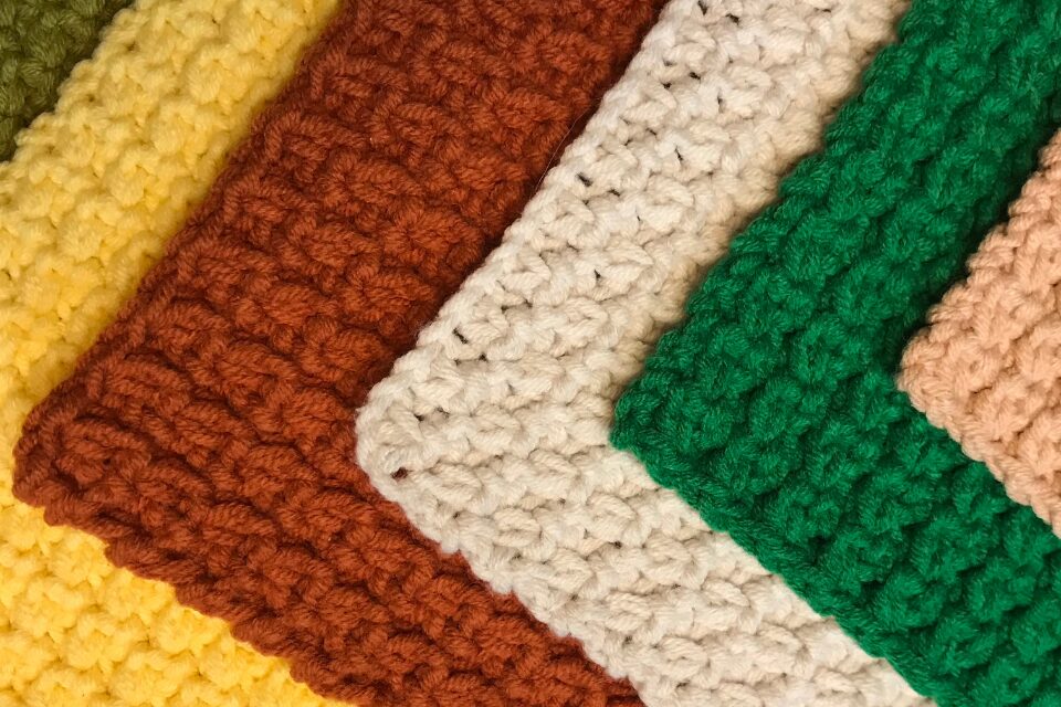 Different colors of fabric