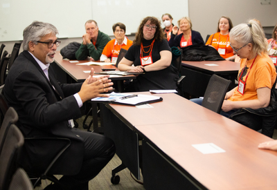 Lawmaker meeting with constituents