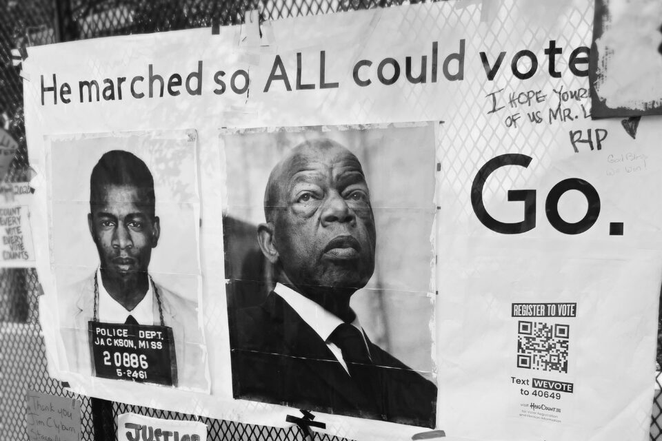 Poster featuring John Lewis