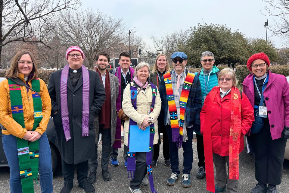 Clergy and laity from Michigan march for immigrant rights