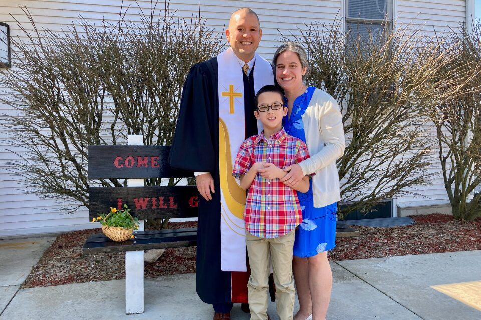 Pastor and his family
