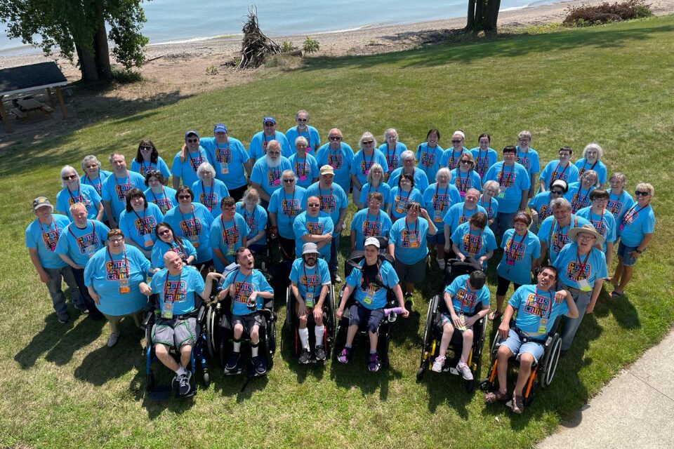 Campers at church camp