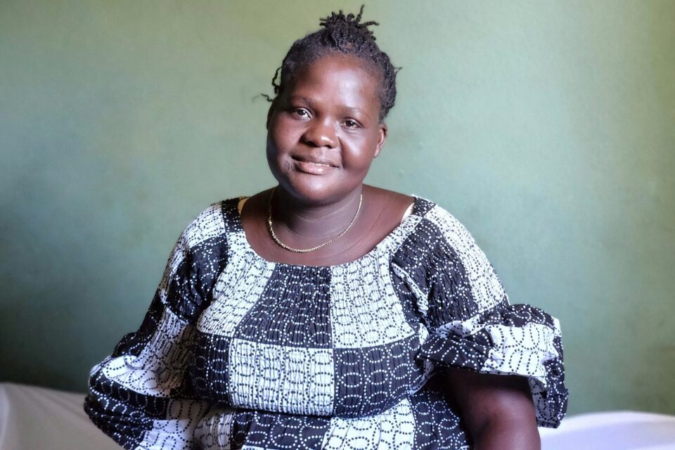 Pregnant mother in Haiti