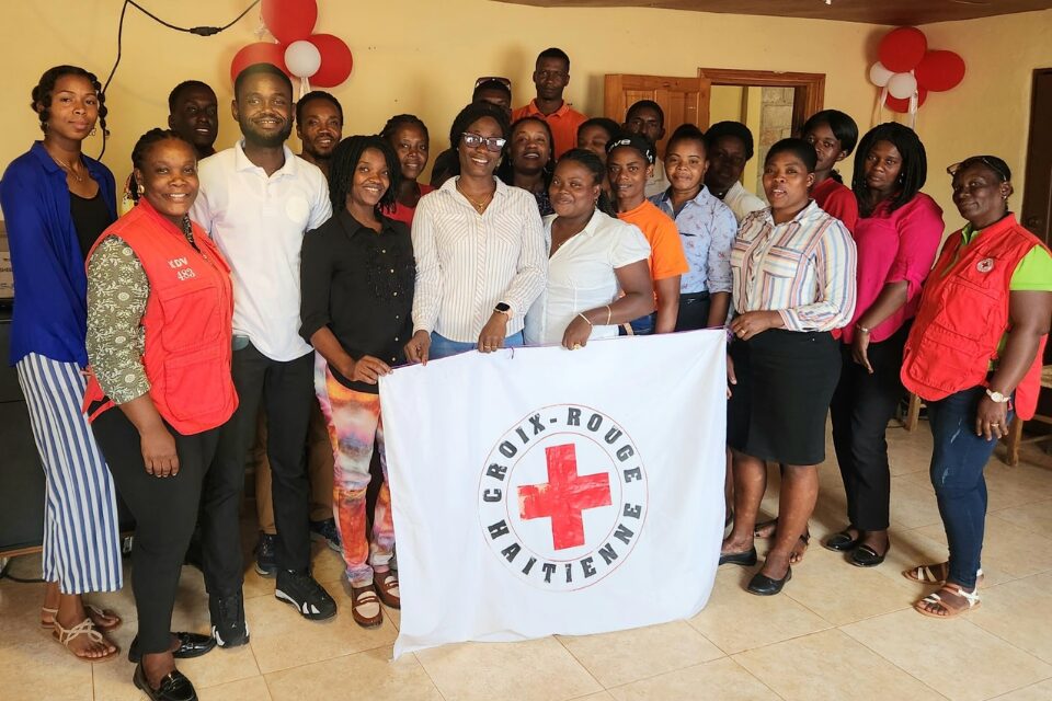 HAPI staff with members of the Spanish Red Cross