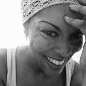 Woman laughing