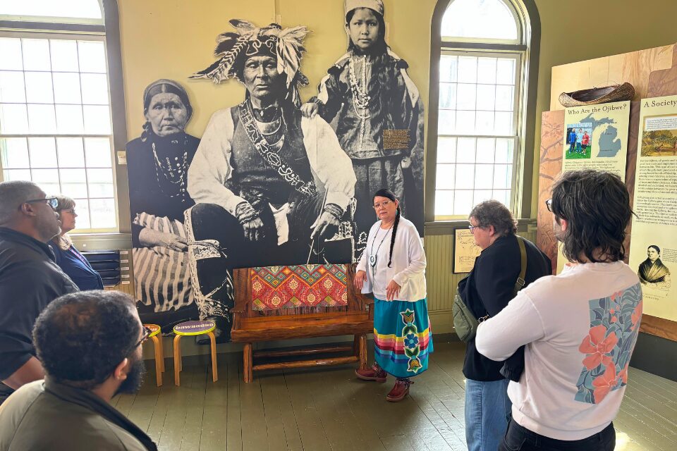 Native American cultural leader gives talk