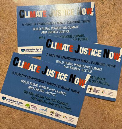 Post cards for justice