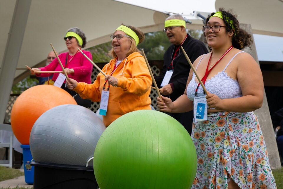 Cardio drumming