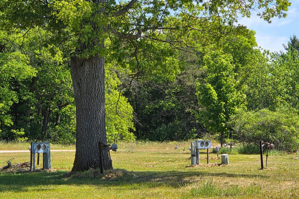 Electrical connections for mobile home park