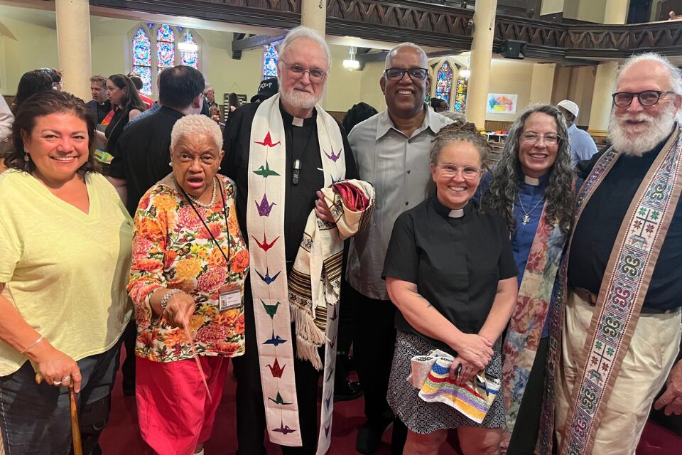Pastors at a church event