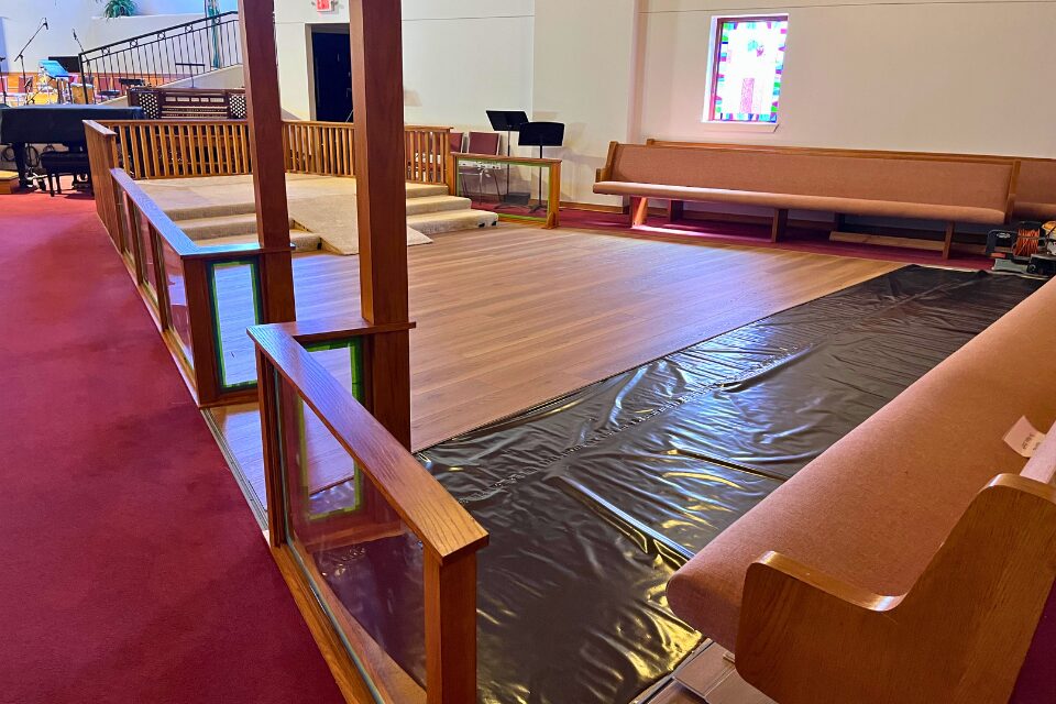 Space for children during worship