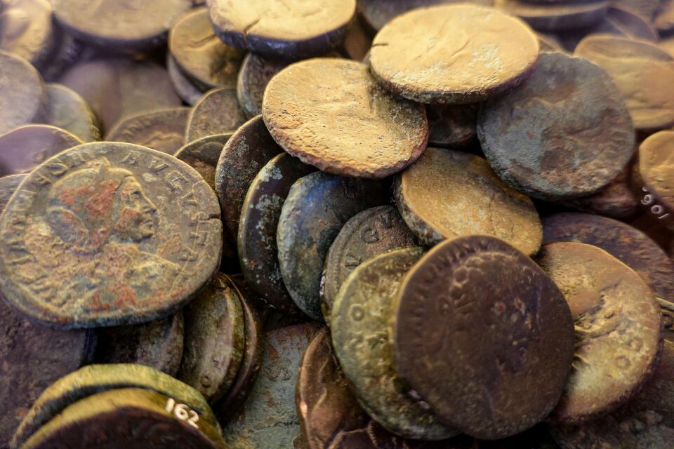 ancient Roman coins