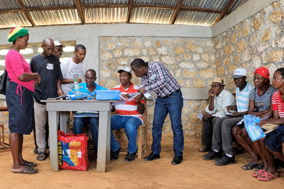 Community group meeting